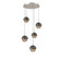 Cabochon Round 5pc Multi-Pendant (1289|CHB0093-05-BS-B-C01-L3-GP)