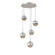 Cabochon Round 5pc Multi-Pendant (1289|CHB0093-05-BS-B-C01-L3-CS)