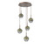 Cabochon Round 5pc Multi-Pendant (1289|CHB0093-05-BB-S-C01-L3-GE)
