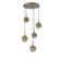 Cabochon Round 5pc Multi-Pendant (1289|CHB0093-05-BB-B-C01-L3-GE)