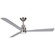 Simple 52'' LED Indoor/Outdoor Ceiling Fan (39|F787L-BNW)