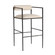 Barbana Bar Stool Oxford White Performance Fabric (314|FSI20)