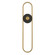 Gravity-Outdoor Wall Mount (94|E42108-BKGLD)