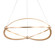 Wry Lighting Spirale Integrated LED 24in Chandelier in Anodized Gold (36|7916-24 AGL)