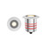 2IN INDICATOR 120-277V 3000K LG ROUND (16|RM-2021-30-WT)