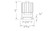VOLTA 2IN RND D1 TRIM FL 1840 (16|R2RD1T-FTWA-BK)