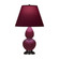 SMALL DOUBLE GOURD ACCENT LAMP (237|SM11P)