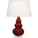 Oxblood Small Triple Gourd Accent Lamp (237|OX33X)