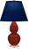 Oxblood Small Double Gourd Accent Lamp (237|OX13N)