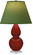 Oxblood Small Double Gourd Accent Lamp (237|OX13G)