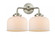 Large Bell 2 Light Bath Vanity Light (3442|284-2W-SN-G71)