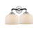 Large Bell 2 Light Bath Vanity Light (3442|284-2W-BPN-G71-LED)