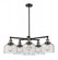 Large Bell 6 Light Chandelier (3442|207-6CR-BAB-G74)