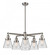 Small Cone 6 Light Chandelier (3442|207-6CR-SN-G62)