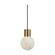 Mina Alabaster Small Pendant (7355|SLPD54127BHAB)