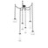 Vessel Round Chain 6pc Swag Multi-Pendant (1289|SNB0091-06-MB-C-CH1-L1)