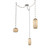 Vessel Round Chain 3pc Swag Multi-Pendant (1289|SNB0091-03-BS-B-CH3-L3)