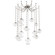 Mesa Round Chain 12pc Swag Multi-Pendant (1289|SNB0089-12-BS-C-CH3-L3)