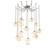 Mesa Round Chain 12pc Swag Multi-Pendant (1289|SNB0089-12-BS-A-CH2-L3)