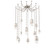 Pebble Round Chain 12pc Swag Multi-Pendant (1289|SNB0079-12-BS-PC-CH3-L3)