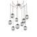 Aster Round 9pc Swag Multi-Pendant Chain (Bulb) (1289|SNB0062-09-BS-S-CH2-E2)