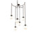 Aster Round 6pc Swag Multi-Pendant Chain (Bulb) (1289|SNB0062-06-FB-A-CH1-E2)