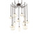 Misto Multi Light Pendant Multi Port Canopy Flat Bronze (1289|SNB0048-12-FB-OA-CH1-E2)