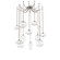 Misto Round 12pc Swag Multi-Pendant Chain (1289|SNB0048-12-BS-OC-CH2-E2)