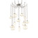 Misto Round 12pc Swag Multi-Pendant Chain (1289|SNB0048-12-BS-OA-CH1-E2)