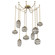 Misto Round 9pc Swag Multi-Pendant Chain (1289|SNB0048-09-GB-OS-CH1-E2)