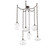 Misto Round 6pc Swag Multi-Pendant Chain (1289|SNB0048-06-FB-OC-CH3-E2)