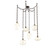Misto Round 6pc Swag Multi-Pendant Chain (1289|SNB0048-06-FB-OA-CH3-E2)