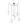 Misto Round 6pc Swag Multi-Pendant Chain (1289|SNB0048-06-BS-OC-CH2-E2)