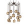 Terra Round 12pc Swag Multi-Pendant Chain (1289|SNB0047-12-FB-OB-CH2-E2)