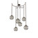 Terra Round 6pc Swag Multi-Pendant Chain (1289|SNB0047-06-FB-OS-CH1-E2)