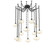 Coppa Round 12pc Swag Multi-Pendant Chain (1289|SNB0036-12-MB-OA-CH2-E2)