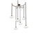 Coppa Round 6pc Swag Multi-Pendant Chain (1289|SNB0036-06-FB-OC-CH2-E2)