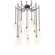 Ellisse Round 12pc Swag Multi-Pendant Chain (1289|SNB0035-12-FB-OA-CH3-E2)