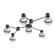 Hub & Spoke - Cabochon - Linear - 6pc (1289|SMB0093-HL-MB-C-L1-CS)