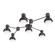 Hub & Spoke - Cabochon - Linear - 6pc (1289|SMB0093-HL-GP-WL-L3-BM)