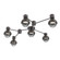 Hub & Spoke - Cabochon - Linear - 6pc (1289|SMB0093-HL-GP-S-L1-FB)