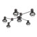 Hub & Spoke - Cabochon - Linear - 6pc (1289|SMB0093-HL-GP-C-L1-MB)