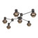 Hub & Spoke - Cabochon - Linear - 6pc (1289|SMB0093-HL-GP-B-L1-BB)