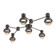 Hub & Spoke - Cabochon - Linear - 6pc (1289|SMB0093-HL-FB-A-L1-GP)