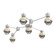Hub & Spoke - Cabochon - Linear - 6pc (1289|SMB0093-HL-CS-S-L1-TR)