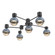 Hub & Spoke - Cabochon - Round - 6pc (1289|SMB0093-H6-MB-A-L3-BU)