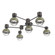 Hub & Spoke - Cabochon - Round - 6pc (1289|SMB0093-H6-GP-C-L1-GE)