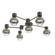 Hub & Spoke - Cabochon - Round - 6pc (1289|SMB0093-H6-FB-C-L1-GE)