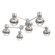 Hub & Spoke - Cabochon - Round - 6pc (1289|SMB0093-H6-CS-C-L3-BS)