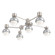 Hub & Spoke - Cabochon - Round - 6pc (1289|SMB0093-H6-BS-WL-L3-CS)